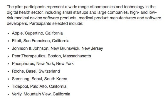 binatechs's tweet photo. @US_FDA selects Roche to its #DigitalHealth software pre-certification program: https://t.co/csYpOa5yw1