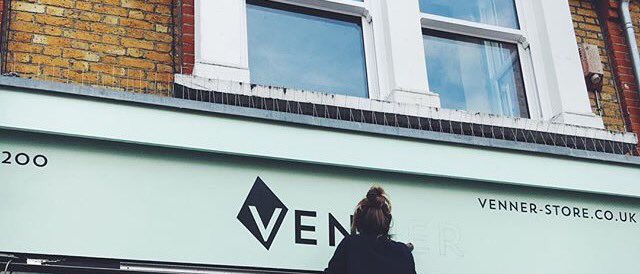 Our lovely, local, talented sign writer <a href="/miawarner/">Mia Warner</a> painted our sign today! #Leyton #shoplocal