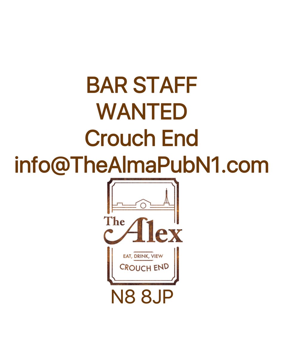 Hi would you RT for staff from <a href="/thealexn8/">The Alex</a> to email us ASAP info@TheAlmaPuBN1.com