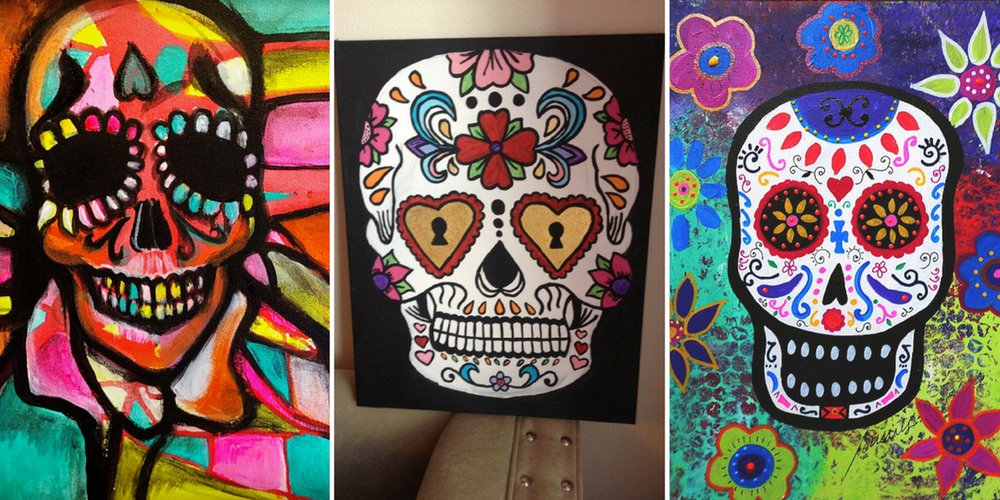 DeepInkMagazine's tweet image. Day of the Dead Paint Bar at Tooth &amp;amp; Nail Winery - October 1st modo.ly/2ya0a1n
