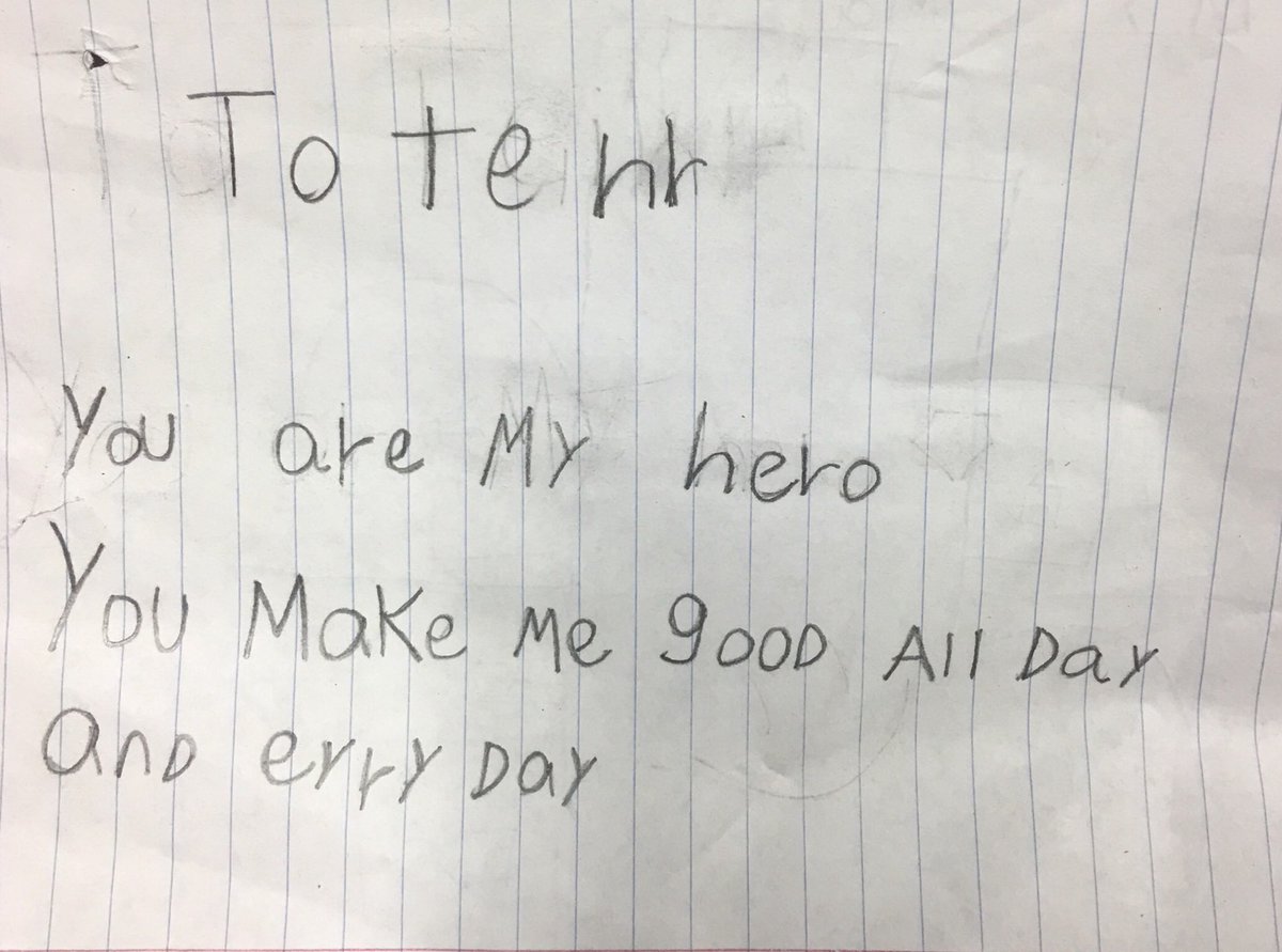 InfanteDeLeon's tweet image. This is why I teach!!!😭😭😭❤️❤️❤️ #secondgraderocks #leavingmymark #fiveweeksin #ilovemyjob #NISDinspired