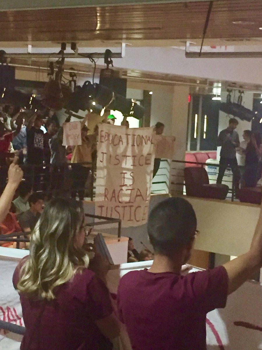 WBerkmanBreen's tweet image. Educational Justice is Racial Justice #StopDeVos #SecDeVosForum