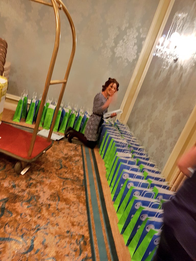 CRYIre's tweet photo. Job done. Goodie Bags sorted (in the bag😂😂) & ready to go. #PureStyle17
@InterConDublin @DesigncentreDub @DerekDanielsFP @BrendanCourtney https://t.co/lwNCsk5m7d