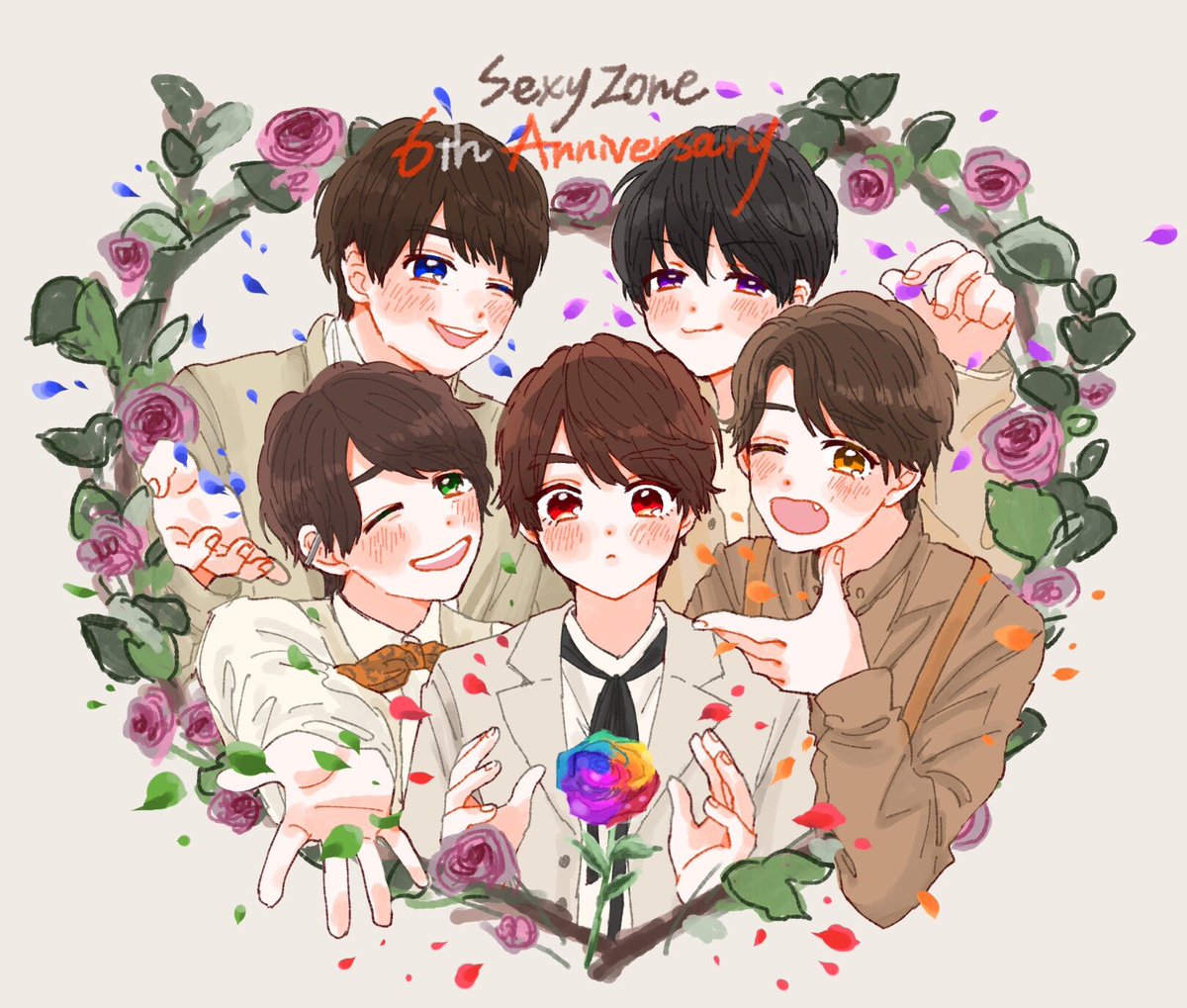 しゃち En Twitter おめでとう Sexyzone6thanniversary Sexyzone結成6周年 T Co K24x0loraq Twitter