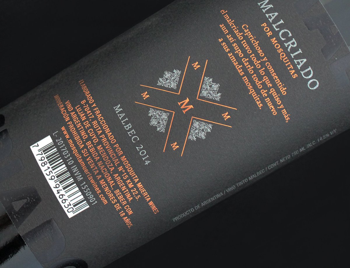 PerezDel2000's tweet photo. Mosquita Muerta Wines lanza su vino ícono: “Malcriado” https://t.co/ja5UNUSgI0 via @EstrategiasyM https://t.co/USlV2ApWaQ