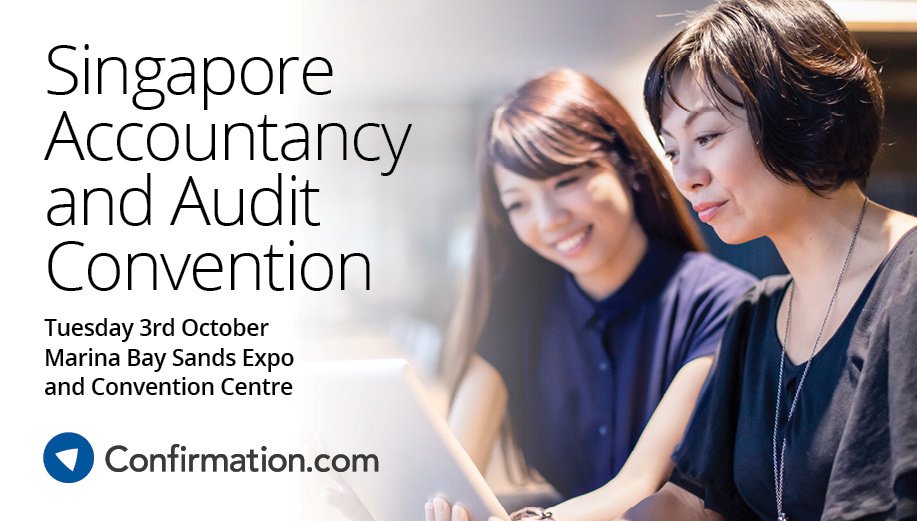 Our <a href="/CConfirmation/">Thomson Reuters® Confirmation</a> APAC team will be at the Singapore Accounting &amp; Auditing Convention next Tues. 3 Oct. Be sure to visit us! #saac2017sg