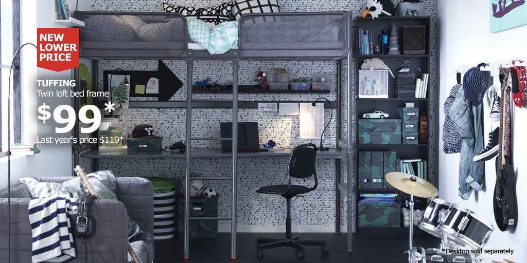 scheren verlichten ballon IKEA USA on Twitter: "The IKEA TUFFING loft bed frame is a great solution where space is limited. Now at a New Lower Price. https://t.co/9dL9WlflDg https://t.co/1mpHl3Kuay" / Twitter scheren verlichten ballon IKEA USA on Twitter: "The IKEA TUFFING loft bed frame is a great solution where space is limited. Now at a New Lower Price. https://t.co/9dL9WlflDg https://t.co/1mpHl3Kuay" / Twitter