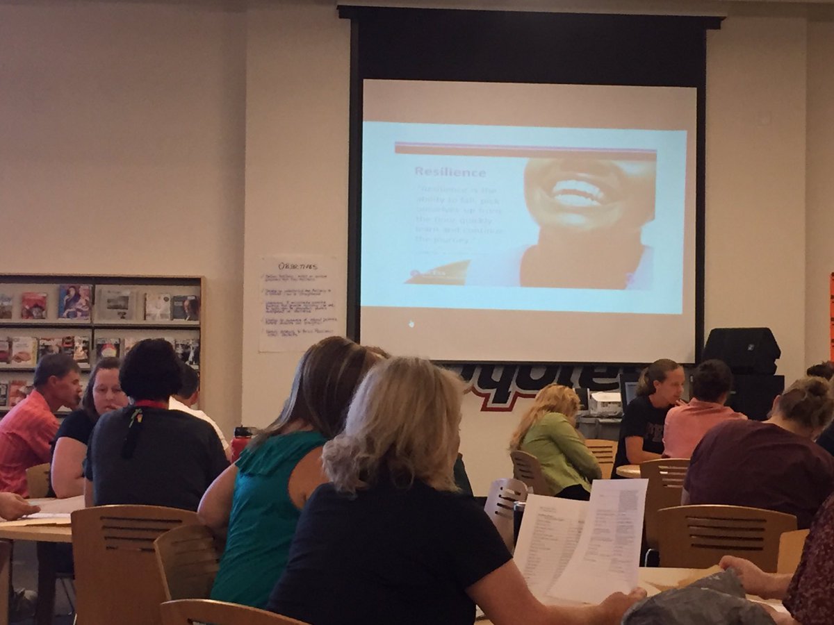 Combs High School supports all students through participating in quality training on student resiliency.