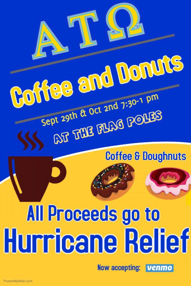 For each retweet our chapter will donate an additional $0.05.