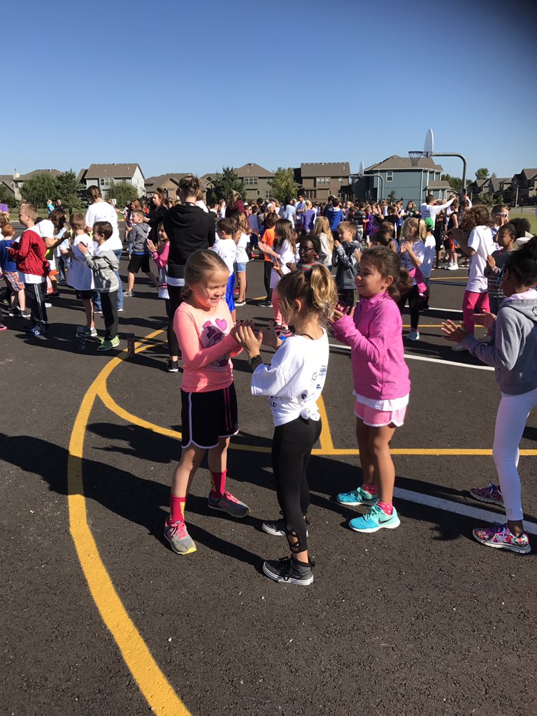 Having fun at the fun run! #cantstopus