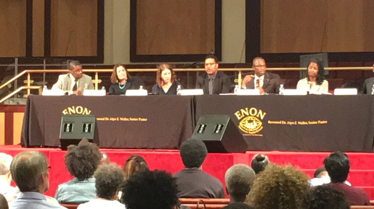 Exciting to have #Courageousconversations about race &amp; education. Thank you to <a href="/onwurd/">WURD Radio</a> and <a href="/EnonTab/">Enon Tabernacle</a> for facilitating. #ThisisCheltenham