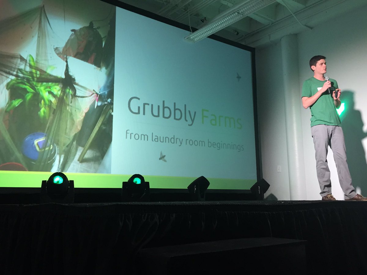TAGthink's tweet photo. @EmployToy Up Next: Grubbly Farms! #AtlantaStartupBattle #HubBytes https://t.co/nHPrGnIgfu