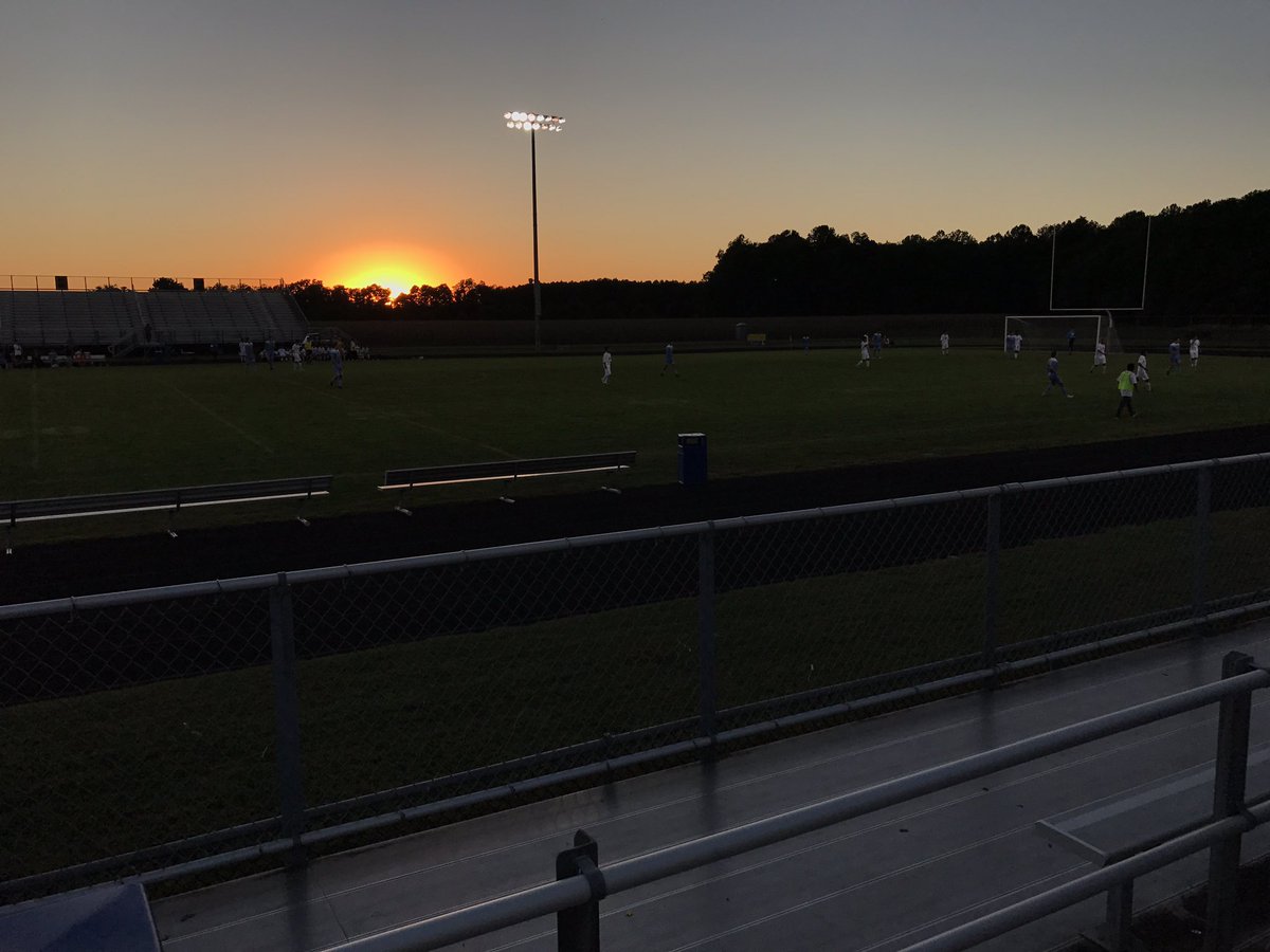 CoachCoupe's tweet photo. Strong win over Sussex Central followed by a little sunset over our soccer team! #capenation https://t.co/PN1hqzk4IA