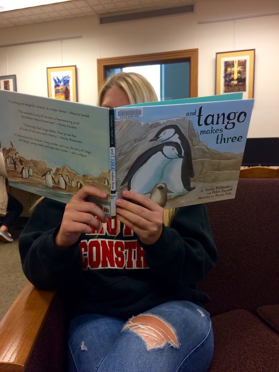 CSS_Lib's tweet photo. Celebrating #BannedBooksWeek in the Library! #CSSLibraries https://t.co/U3Y7EKHbdF