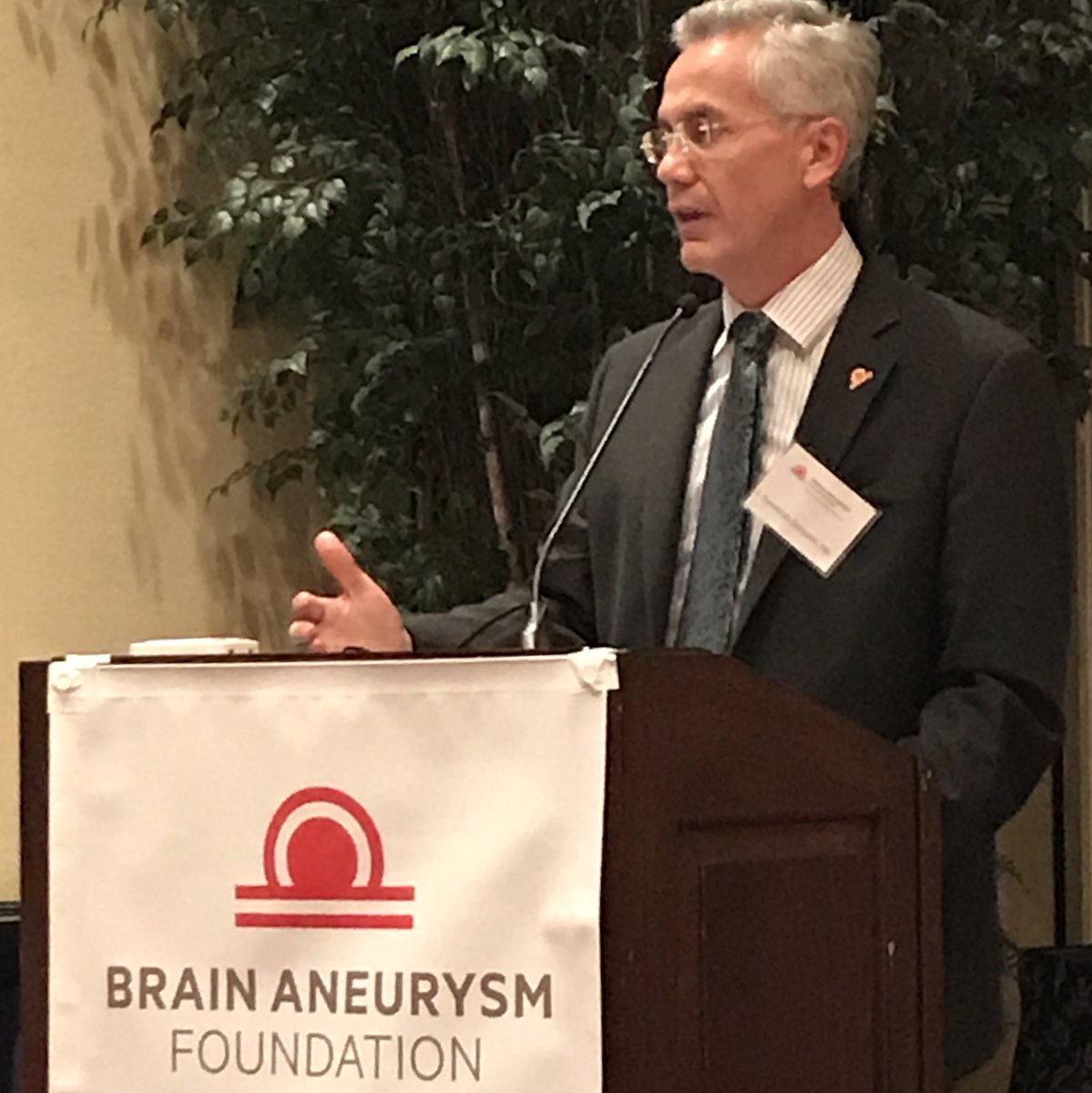 Duke Neurosurgery's Fernando Gonzalez, MD, hosts the Brain Aneurysm Foundation Research Grant Symposium tonight at the Washington Duke