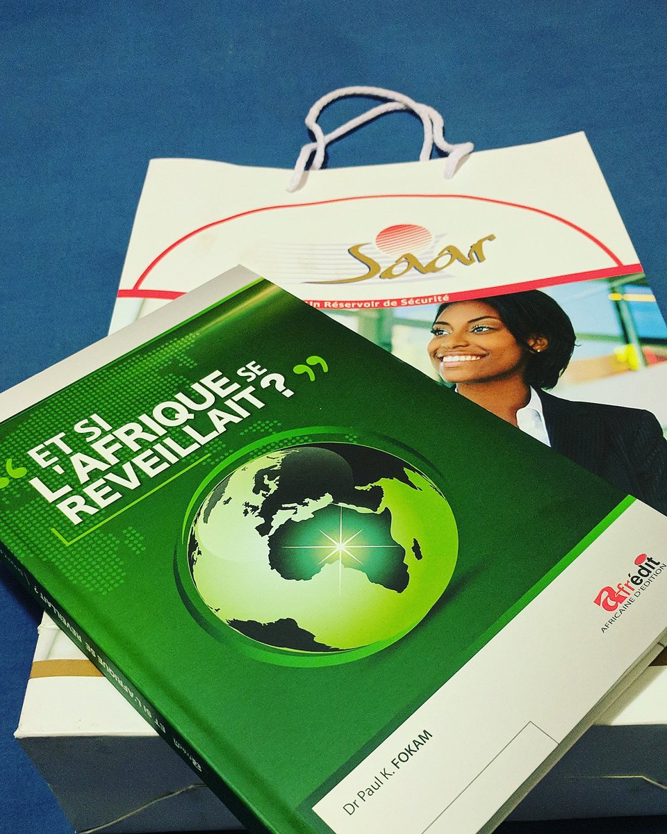 edithbrou's tweet photo. Merci ร l'รฉquipe de #SAARassurances pour ce livre au titre trรจs รฉvocateur du Dr Paul Fokam. J'ai hรขte de le lire ! #Africa #Ugreat https://t.co/qOlGPFIhXZ
