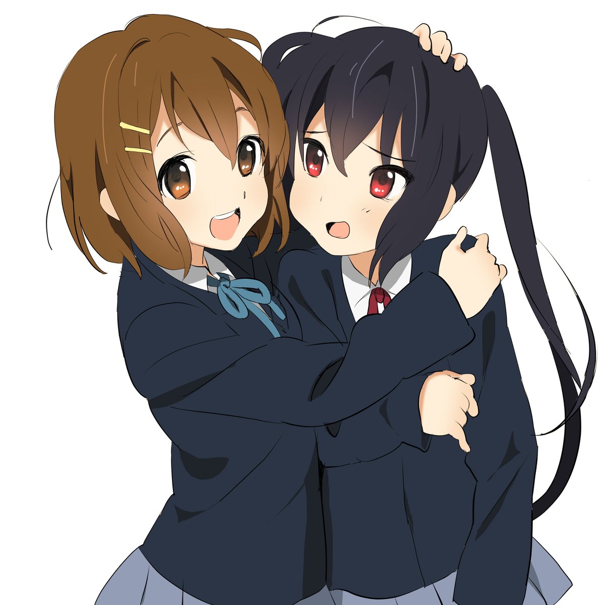 Yui Is Love Hugs For Azusa From Yui Wow What A Lucky Girl That S Probably The Highlight Of Her Life Right There Daily Reminder That Yui Is Love T Co R1yb8uaaaz