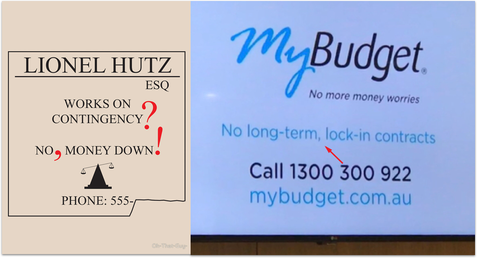 UXplusDC's tweet photo. @MyBudgetcomau Just saw your TV ad - Whats with the comma? Just a good #Simpsons reference or something darker? https://t.co/7gyDYUyvcr
