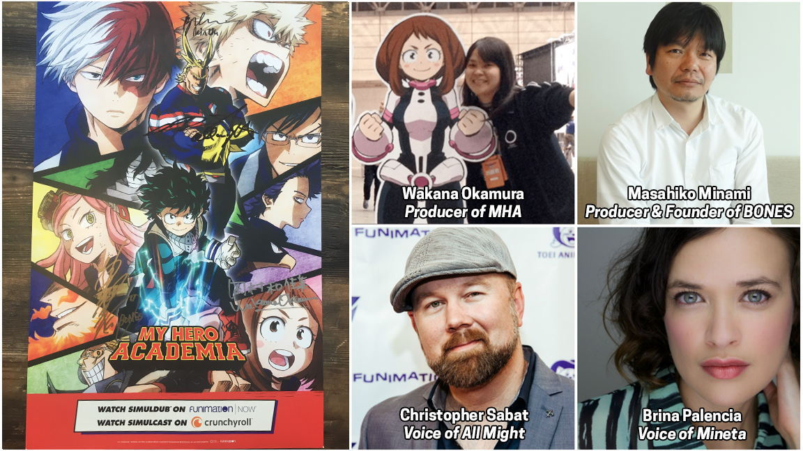 Crunchyroll's tweet photo. ✨FLASH CONTEST✨ Follow &amp; RT for a chance to win a SIGNED MY HERO ACADEMIA POSTER!  💪👊💪✨ https://t.co/PtFeP42lOm