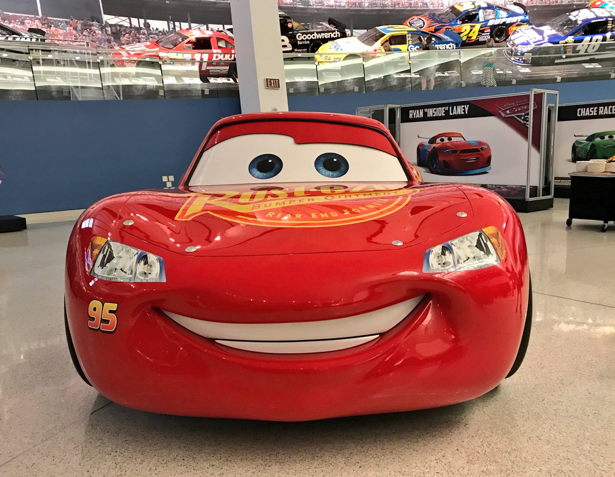 From the big screen to the home of legends...Lightning McQueen takes his ri...