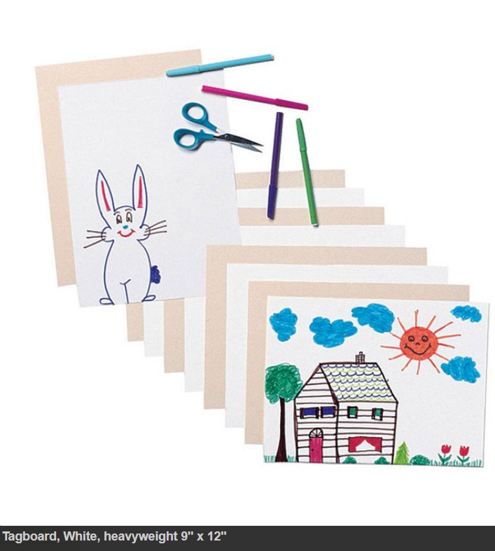 Get your TAGBOARD, WHITE, HEAVYWEIGHT at cortechquality.ca
#EducationalProducts