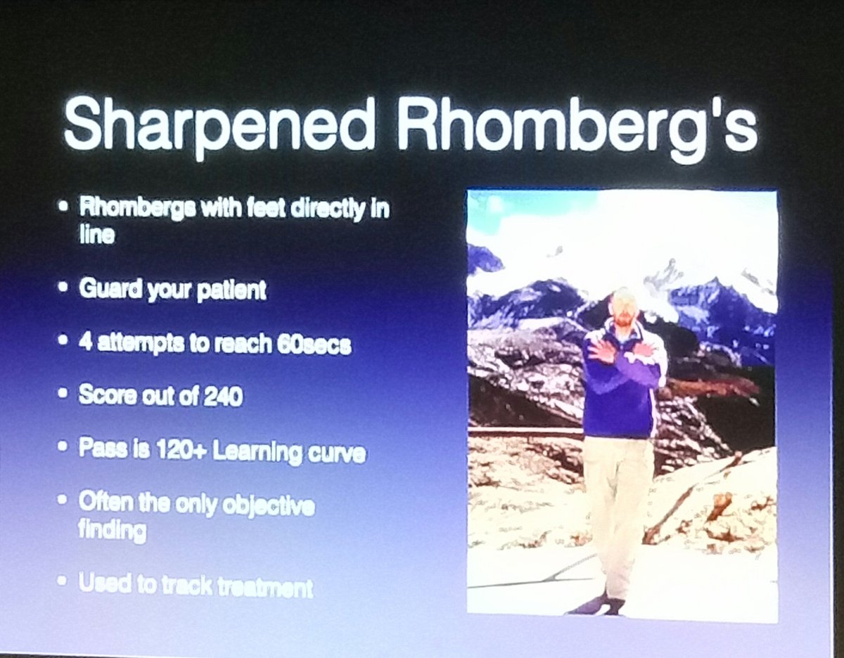jaz_medicine's tweet photo. One of the only signs of a mild case of the bends is a positive Sharpened Rhomberg #SSEM17 https://t.co/fkmaev6Ip3