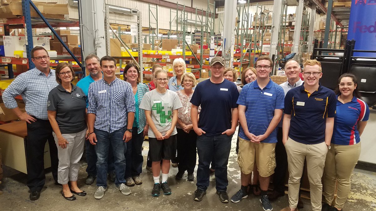 HeyBulldog1919's tweet photo. What a great Co-Op Up Close event! Thank you @andymarkinc for hosting us &amp; thank you to all the students who came to learn about @KetteringU https://t.co/mkjgP5AbUH