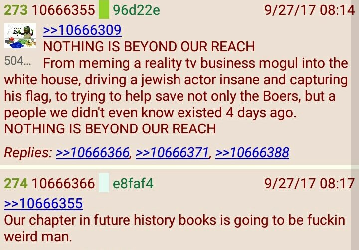 KekishKommodore's tweet photo. @SomeHazyCaveman @The_Kek_Gorilla Just a lil happening is all... https://t.co/sVJmVv3U5g