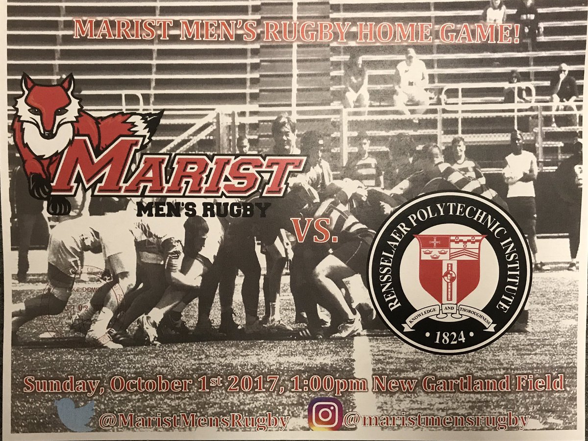 Marist Rugby looks to bounce back from a loss to Siena and get a big win vs RPI at home this Sunday!