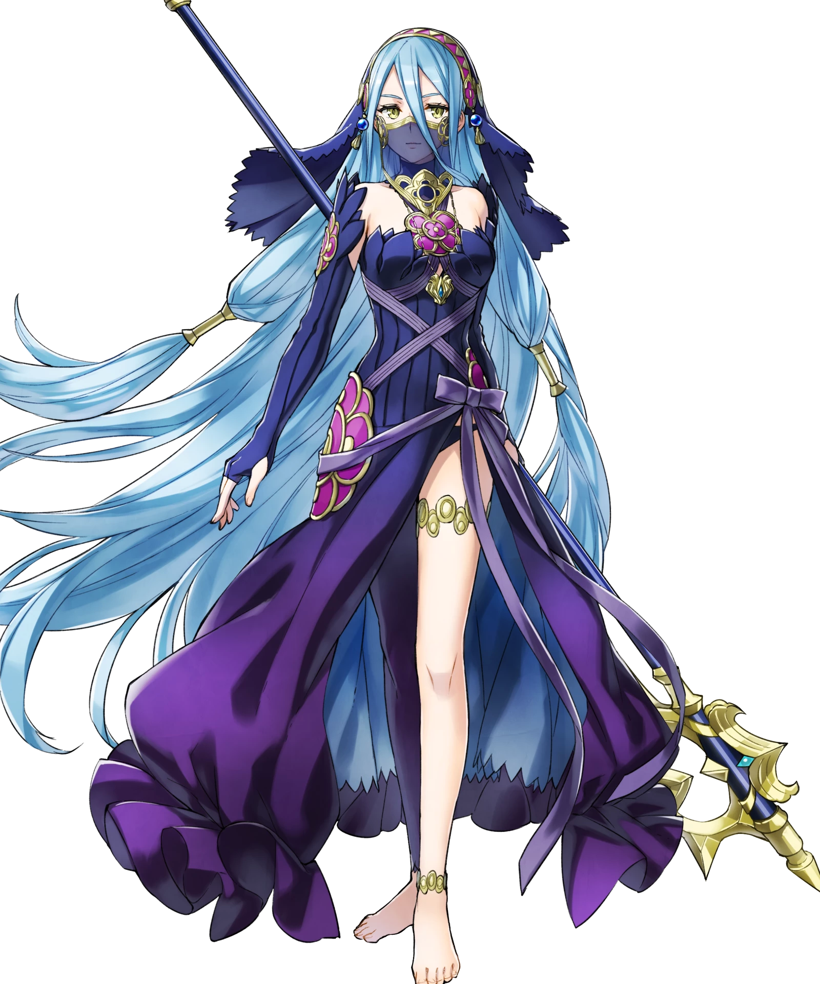FEHeroes News on Twitter: "Complete artwork set for Azura 