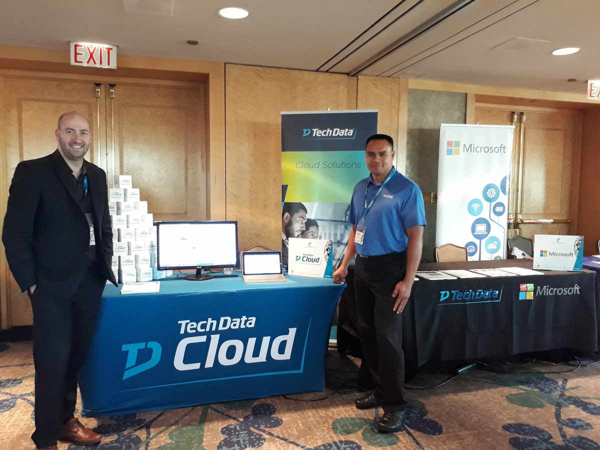 TechDataCanada's tweet photo. Our Tech Data team is ready to start our vendor fair! #BBTVancouver #awardwinningevent https://t.co/KTbpX42aWZ