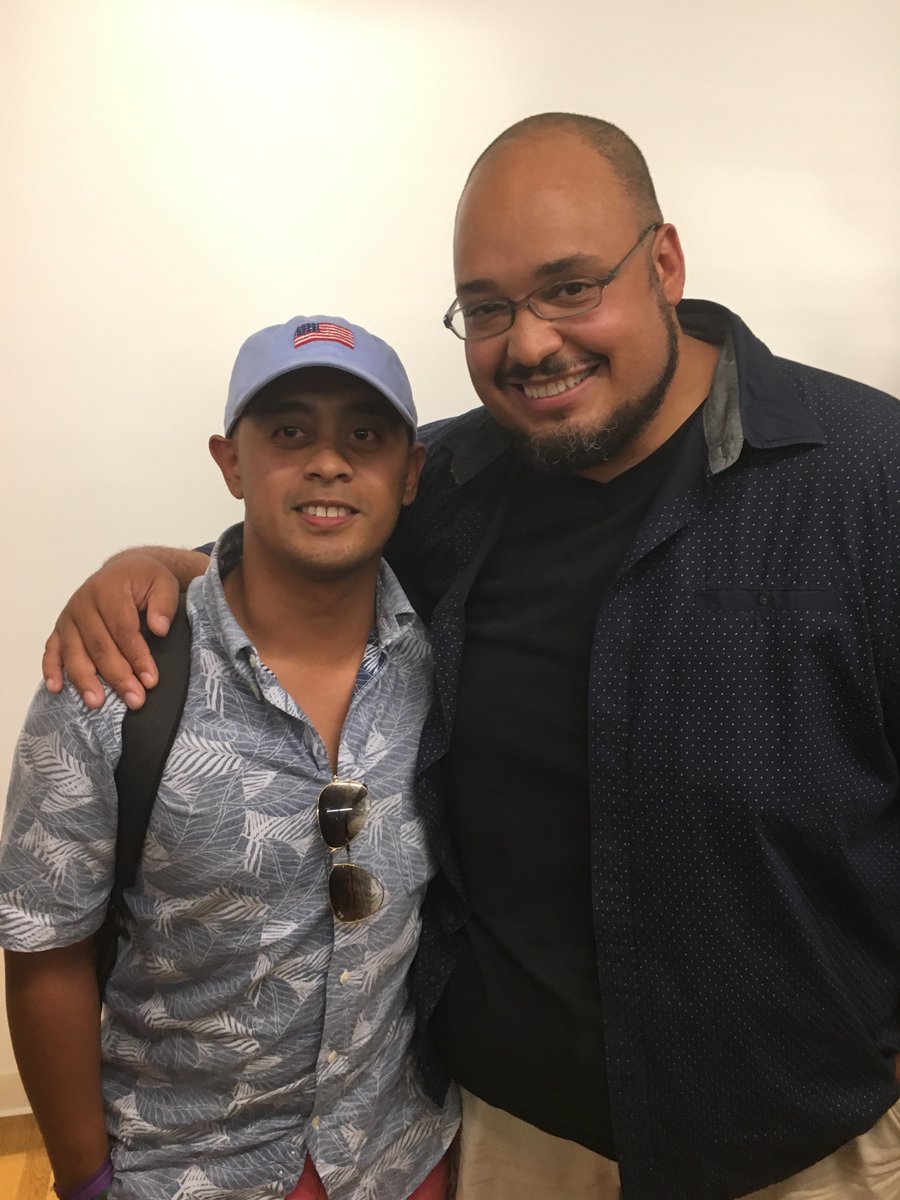 so much <3 for these two. shoutout to <a href="/SaltzmanJason/">Jason Saltzman</a> &amp; <a href="/youralley/">coLab Team</a> for putting this together. TY <a href="/ycombinator/">Y Combinator</a> for coming to NYC! cc <a href="/mwseibel/">Michael Seibel</a>