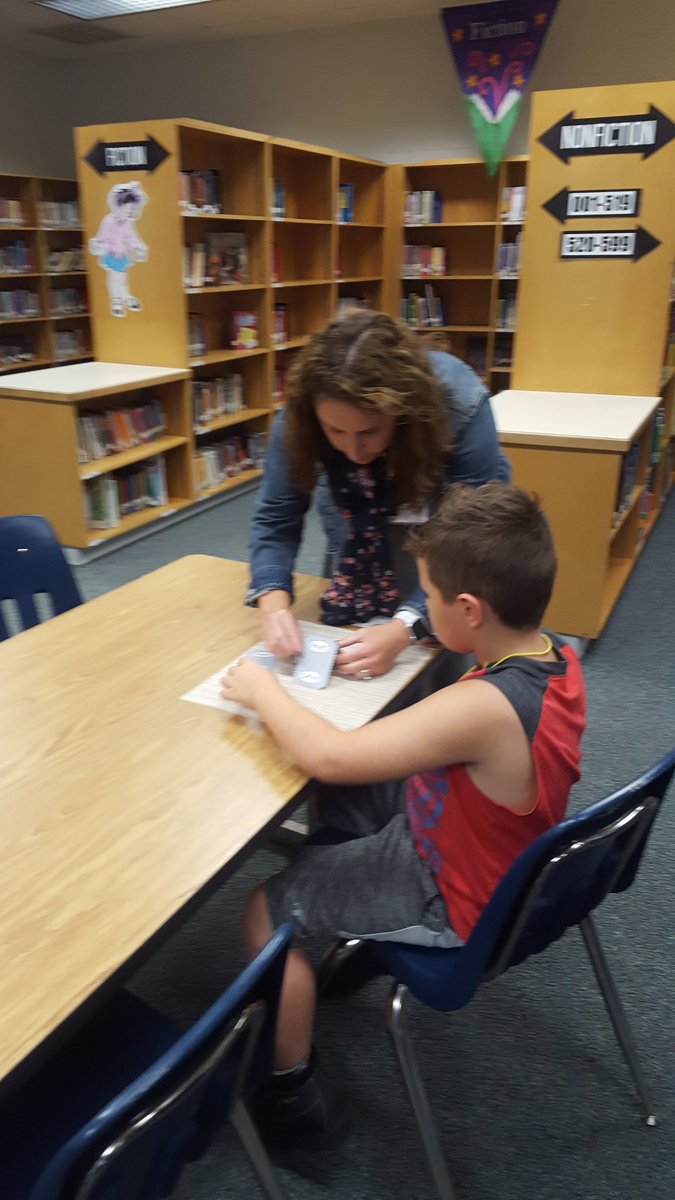 LAM8791's tweet photo. Fun times with Maker Space in the Alanton library with Heather Thomas @alantonastros https://t.co/wd4AXw73zJ