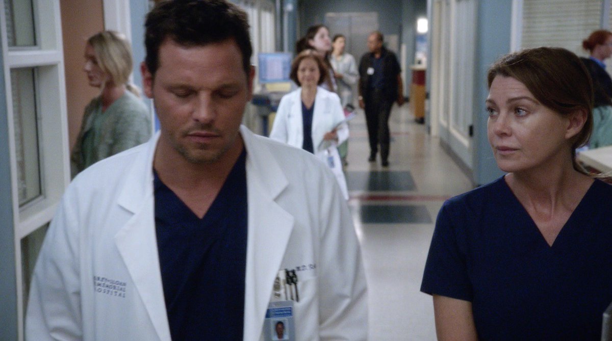 GreysABC's tweet photo. "We are way too old to be having this conversation." -Meredith 😂😂😂 #GreysAnatomy https://t.co/jzVvQKHKkb