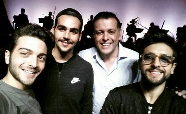 AdoptadaBarone's tweet photo. maestroadrianomachado: Il Volo hoje no Rio de Janeiro. Foi uma honra fazer parte desta turnê no Brasil #orchestra #osvl #ilvolo https://t.co/ywnwZtoa0W