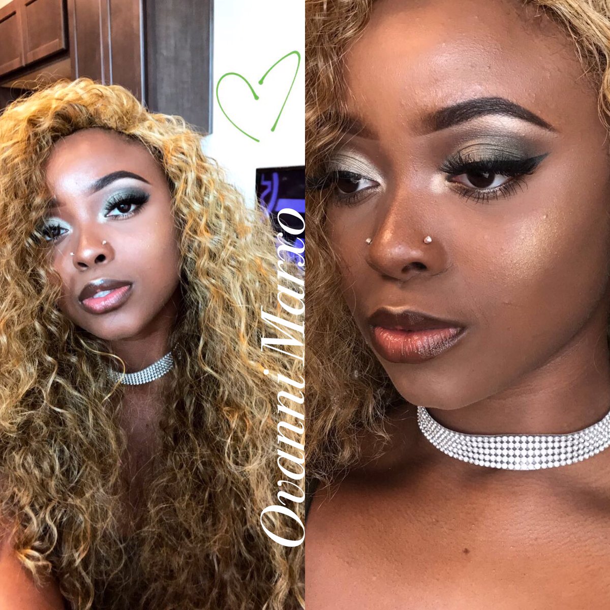 lifexdominique's tweet photo. ✨My work✨
#ChicagoMua #Selftaught #Freelance #makeupforWOC #WOC #nofilter #mywork #iPhone7Pluscamera https://t.co/Le0Vmvpej3