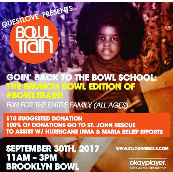 New York, check out this event. 100% of proceeds will be donated to hurricane Irma & Maria relief. https://t