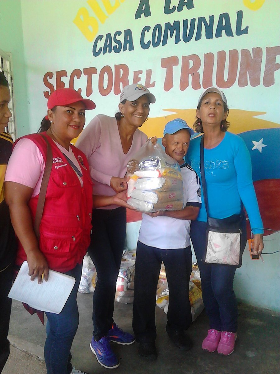 DeltaMjgh's tweet photo. SomosVenezuela. INN dando respuesta en materia de alimentacion a PCD.  Casos Vulnerables. Municipio Casacoima https://t.co/MsswFOwGvT