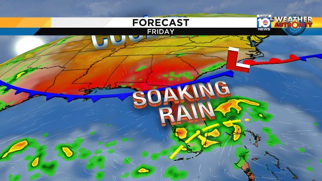 A soaking rain is in the forecast for South Florida on Friday. https://t.co/yZ2jXOiG0K