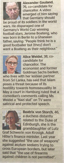 Mrploemic's tweet image. The Lib Dems want PR. Germany has PR and now  has 94 AfD MPs. @InsideCroydon @NeilGarratt @CarolineLucas #noPr