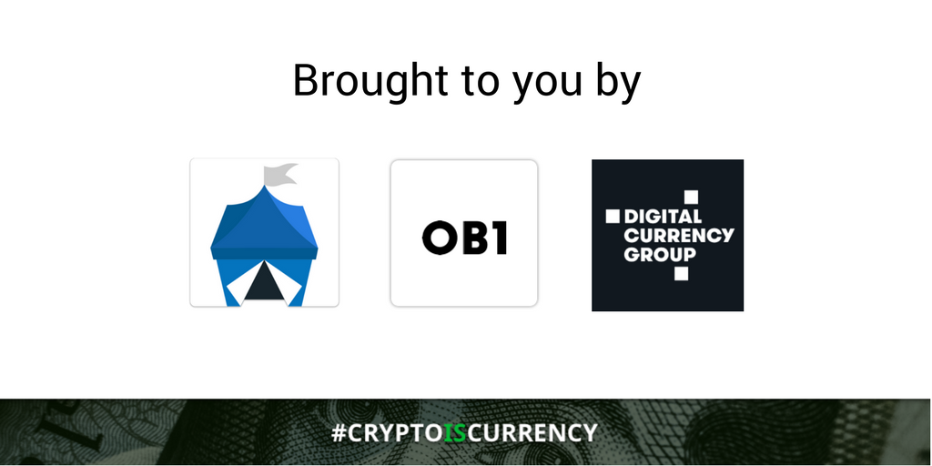 CryptoIsCurrenc's tweet photo. @Cointelegraph Would love it if you would join #CryptoIsCurrency Day tomorrow by @openbazaar @OB1Company &amp; @DCGco! > https://t.co/zbUOyhqZB7 https://t.co/Hbd0eGEqbD