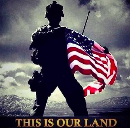 🎗❤ THIS IS OUR LAND 💙🎗

#RespectTheFlag 🇺🇸❤🇺🇸

#HonorThoseWhoServe 🌟

#StandForOurAnthem 💛🇺🇸

#GodBlessTheUSA 🇺🇸🥇❤