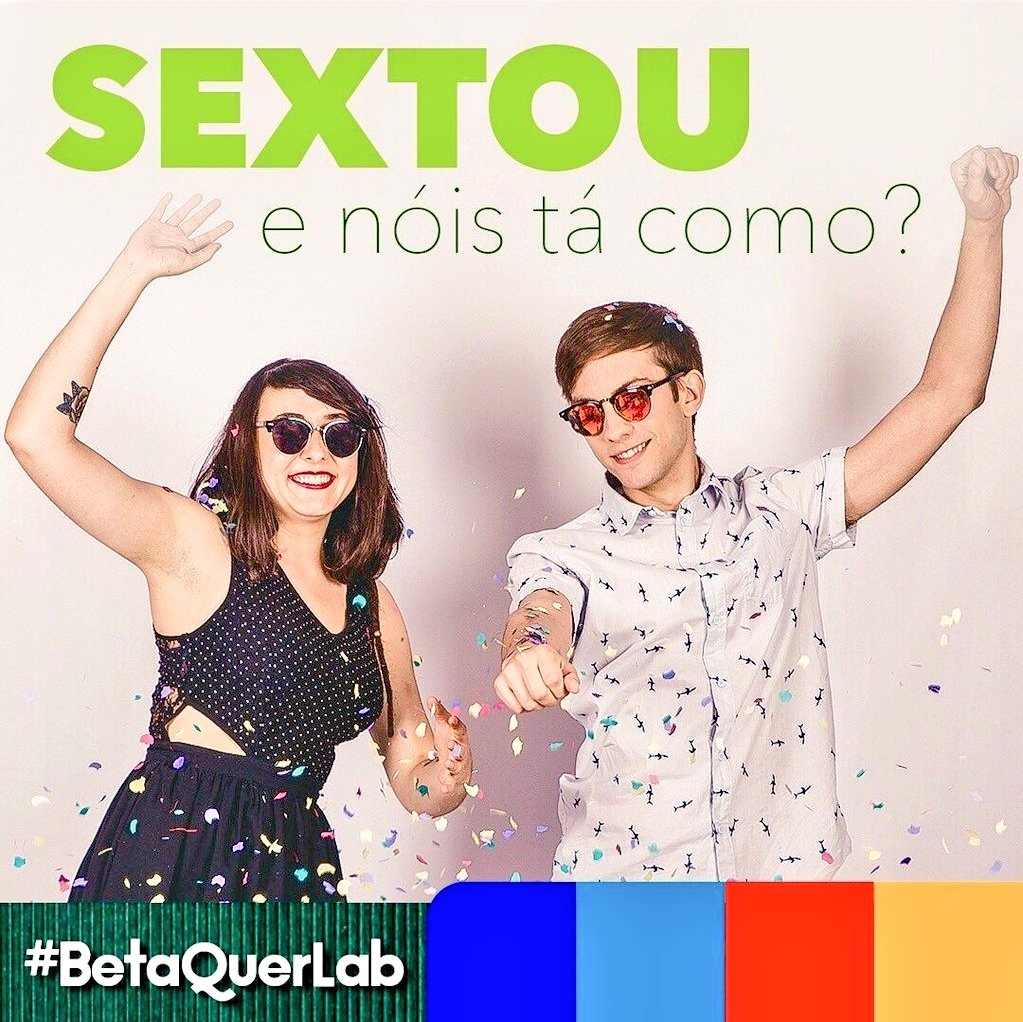 Final de semana chegou, #TimBeta #BetaSegueBeta #BetaQuerLab