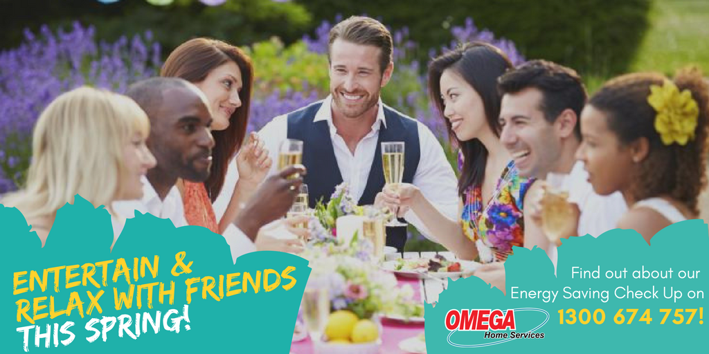 OmegaServicesAU's tweet photo. Enjoy this great Spring weather with friends and make sure your home is safe from faults! Book a check up today at https://t.co/3YT9H2cSlq https://t.co/YaKDcMDims