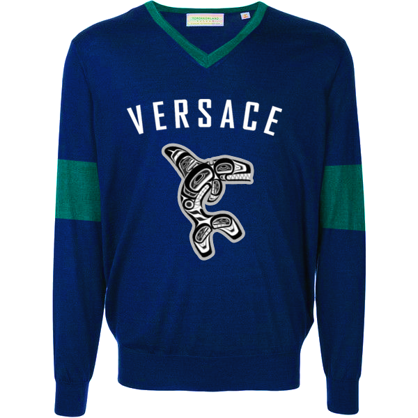 Did Versace rip off Canucks' so-called Flying Skate logo?