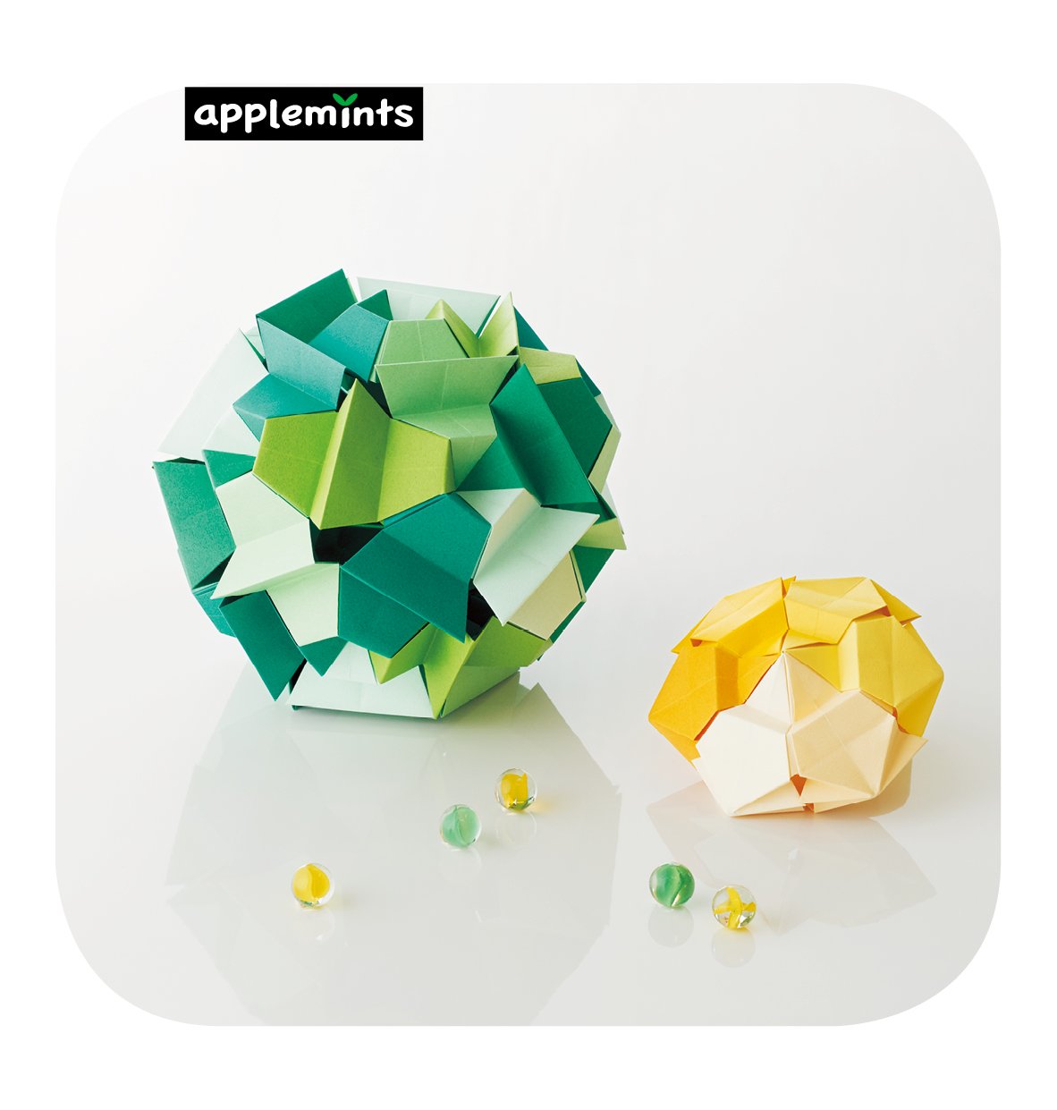 توییتر アップルミンツ Applemints در توییتر ９月３０日発売 コロコロかわいい くす玉折り紙 監修 小林一夫 折り紙シリーズ第三段 ころっとしたくす玉の登場です 今回も数多く監修をされてきた小林先生監修 シンプルなくす玉から お花 幾何学など