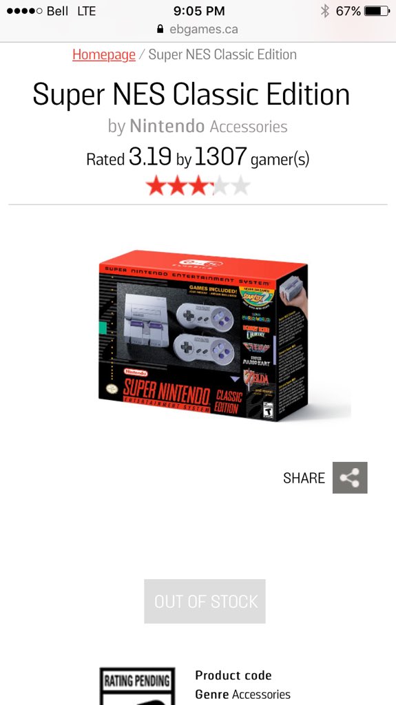 snes classic eb games