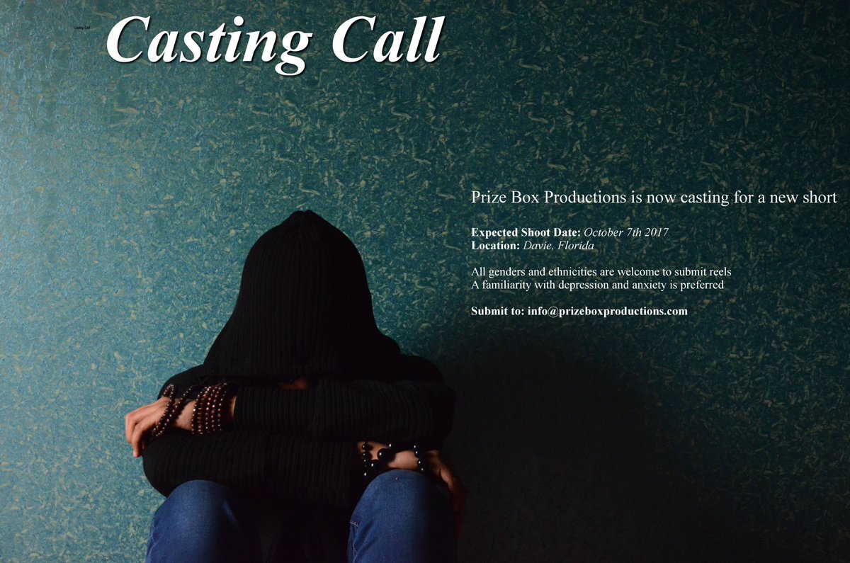 SJMorSiggy's tweet photo. #castingcall #Prizeboxproductions is looking for an #actor or #actress in the #FortLauderdale area. https://t.co/xcCpbq8FK9