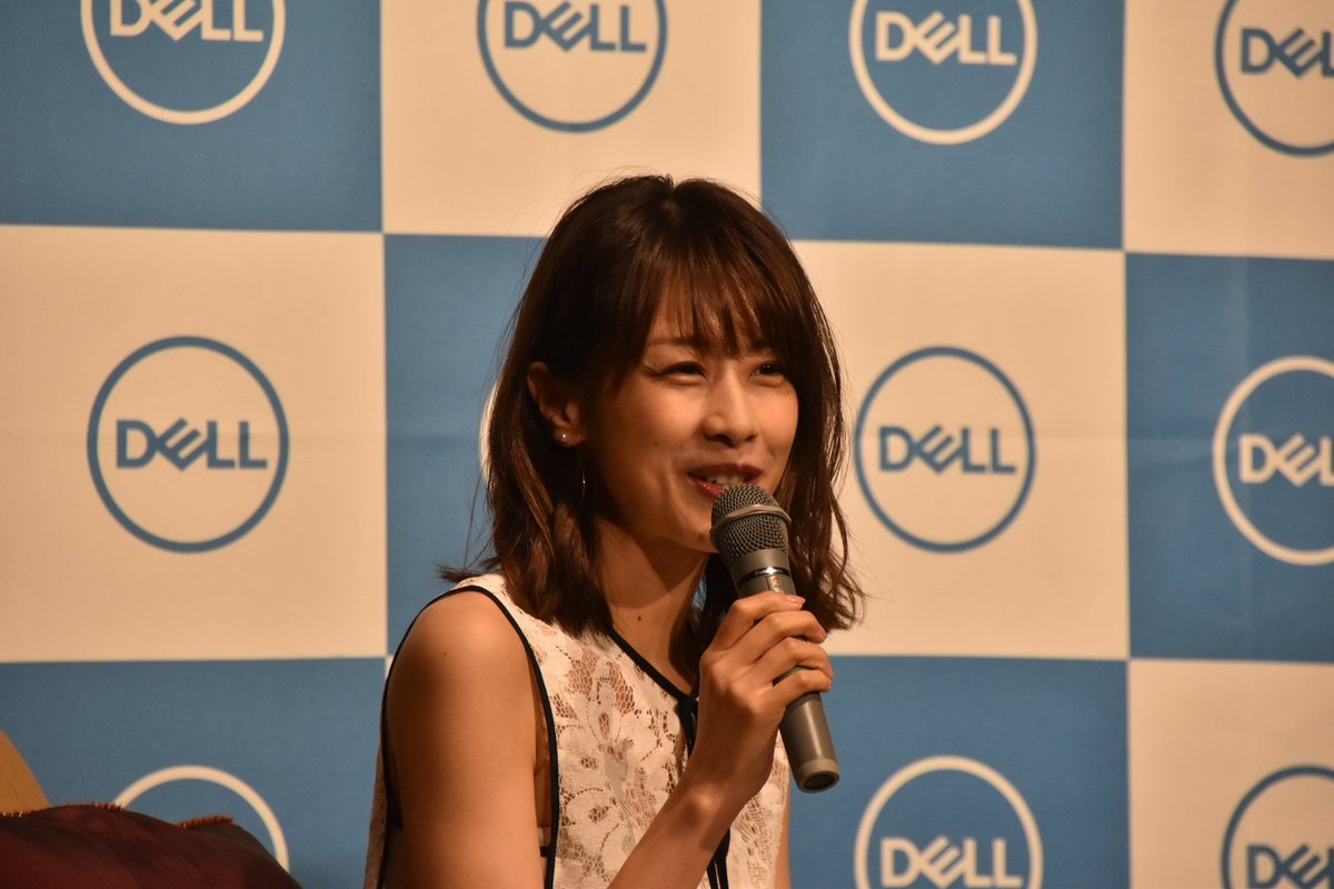 山田祥平 Syohei Yamada デルがコンシューマー新製品発表 インテル第8世代core搭載new Inspiron 13 15 7000 7000 2in1など ゲストには カトパンこと加藤綾子さんも T Co Grc7gtezbw