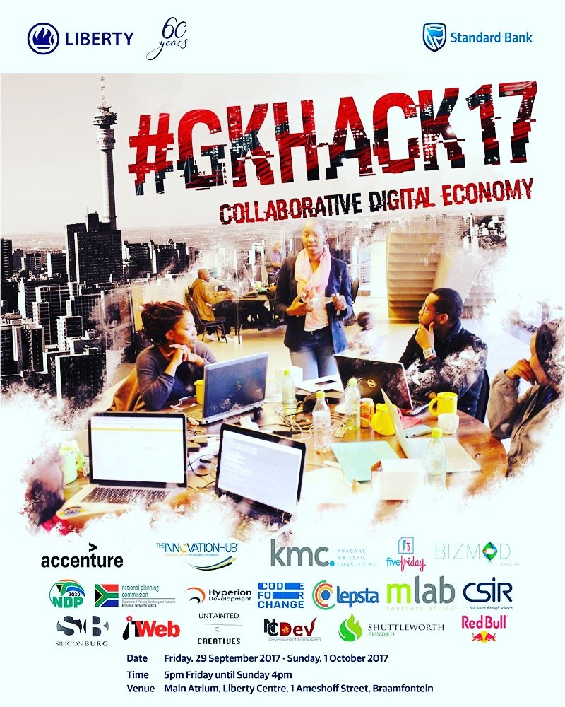 jayshnaidoo's tweet image. We have kick of for #GKHack17 @LibertyGroupSA @StandardBankZA with a sponsor breakfast. #LibertyBlueSkies #WhatsYourNext